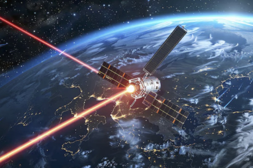 Satellites Sending Information Using Lasers, A Leap in Space Connectivity